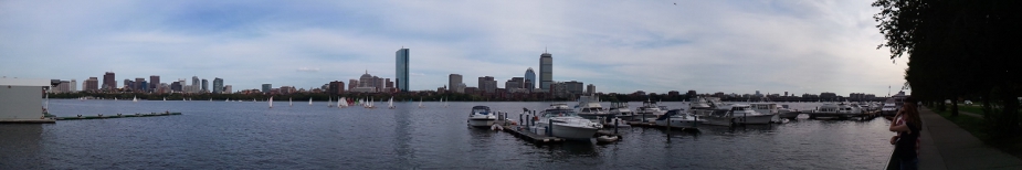 Boston panorama from Cambridge.
